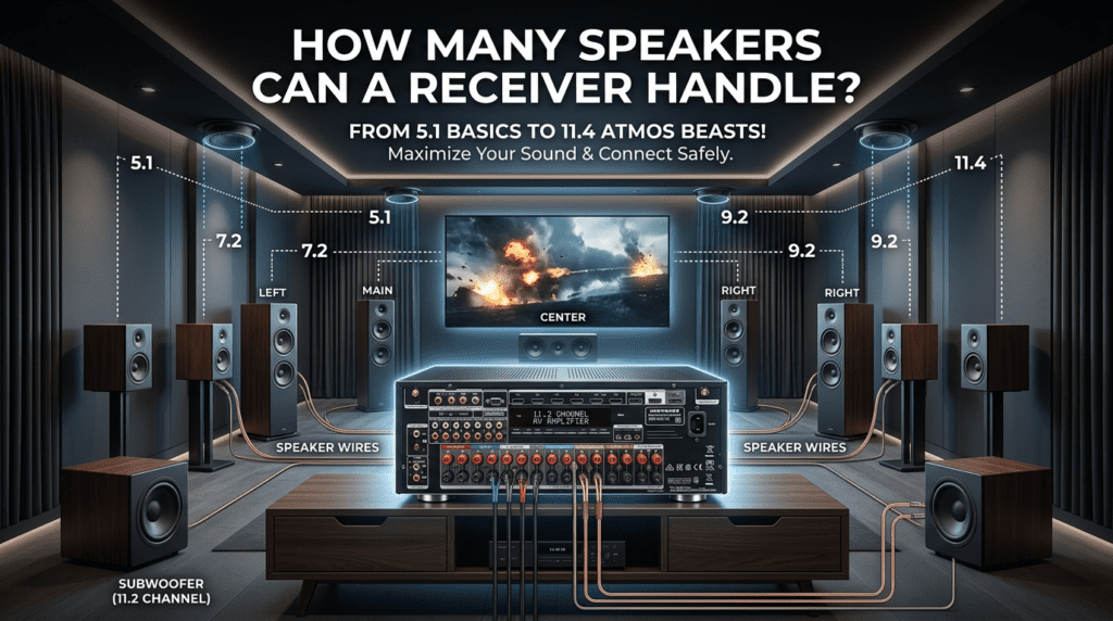 How Many Speakers Can a Receiver Handle?