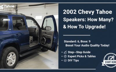 How Many Speakers in 2002 Chevy Tahoe?
