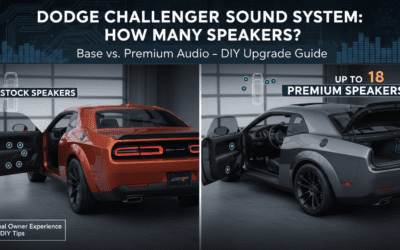 How Many Speakers in Dodge Challenger?