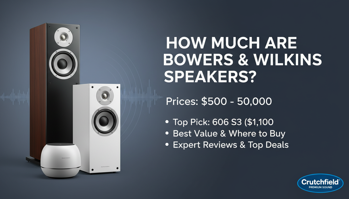 How Much Are Bowers & Wilkins Speakers?