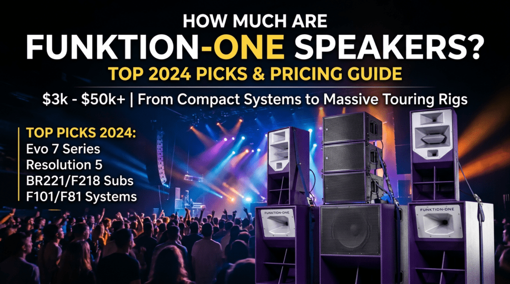 How Much Are Funktion One Speakers? Top Picks
