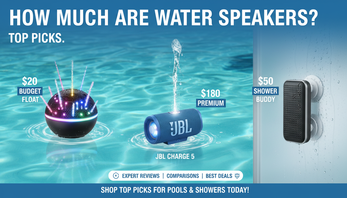 How Much Are Water Speakers? Top Picks