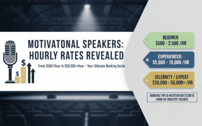 How Much Do Motivational Speakers Charge Per Hour?
