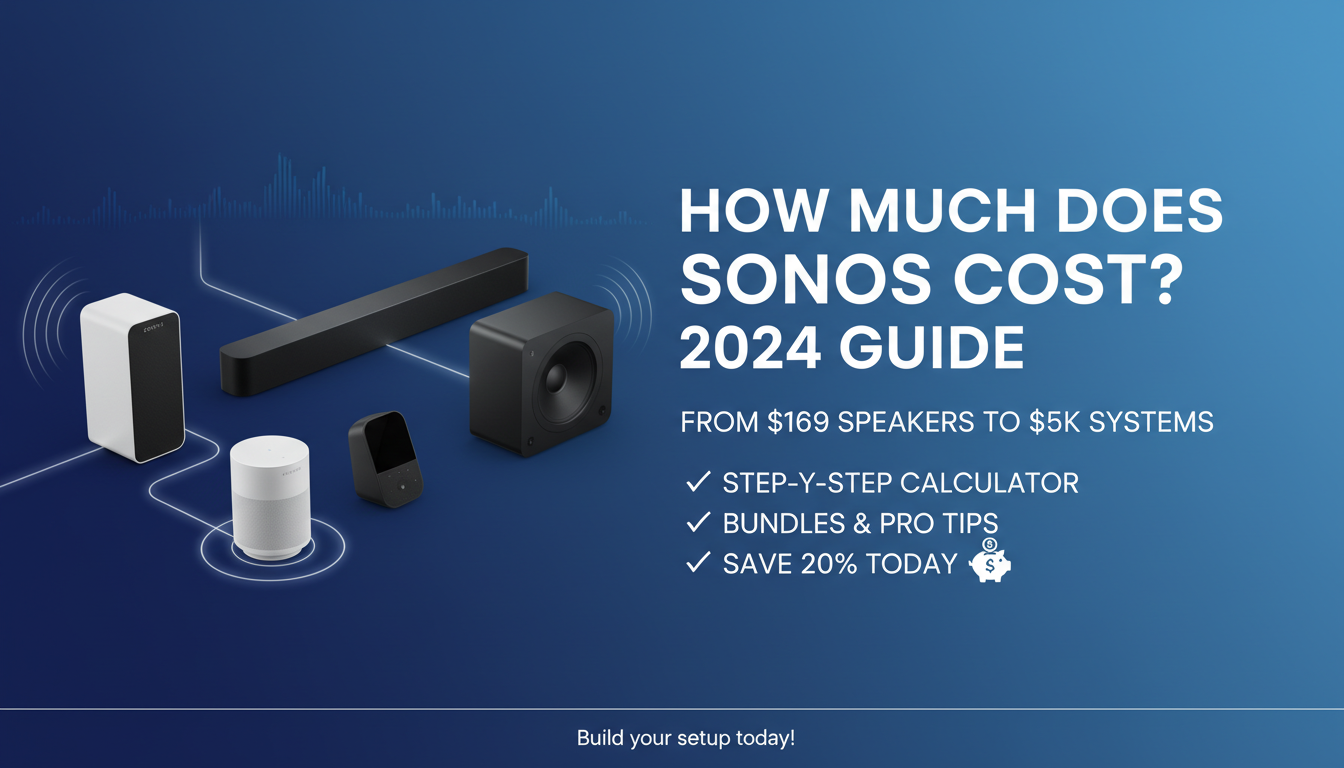 How Much Does Sonos Cost? 2024 Guide