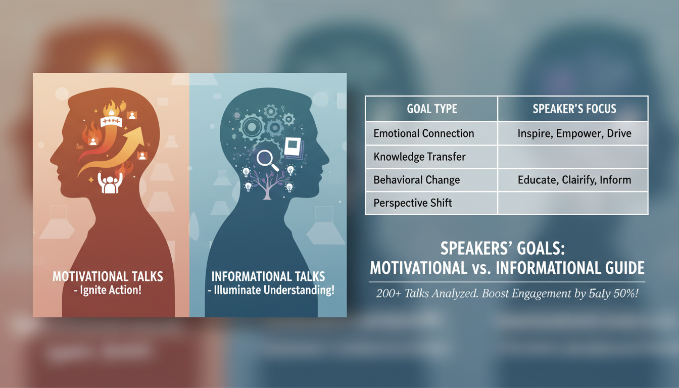 How Speakers Sense of Goals Differ Guide