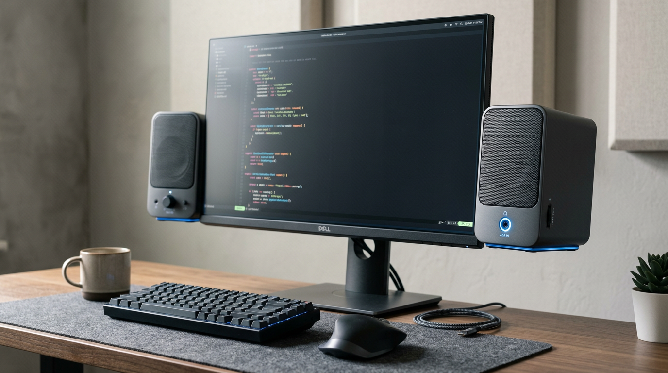 How to Add Speakers to Computer Monitor