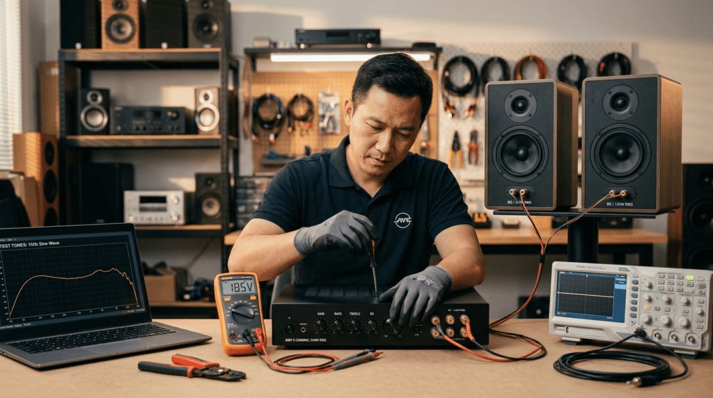 How to Adjust Amp for Speakers