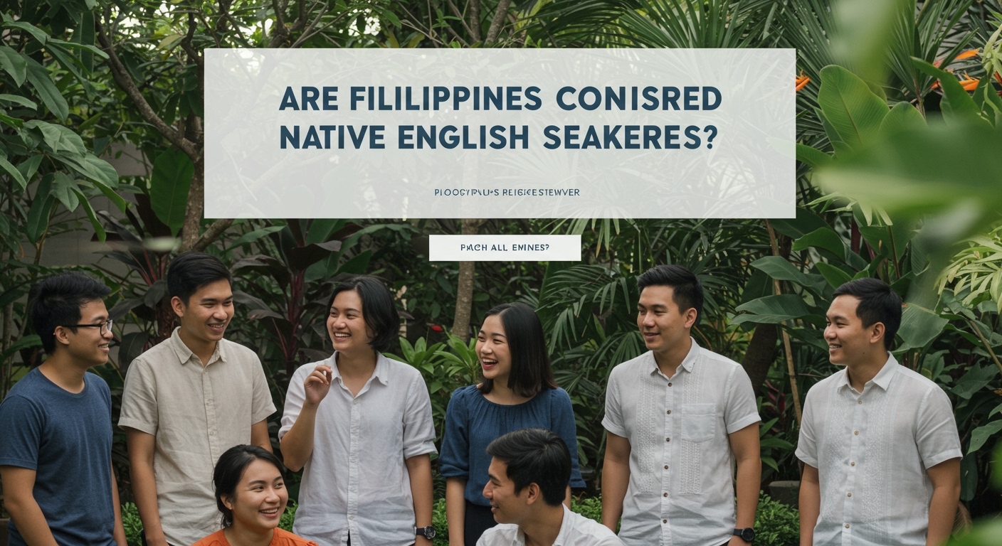 How to are filipinos considered native english speakers: A Step-by-Step Guide