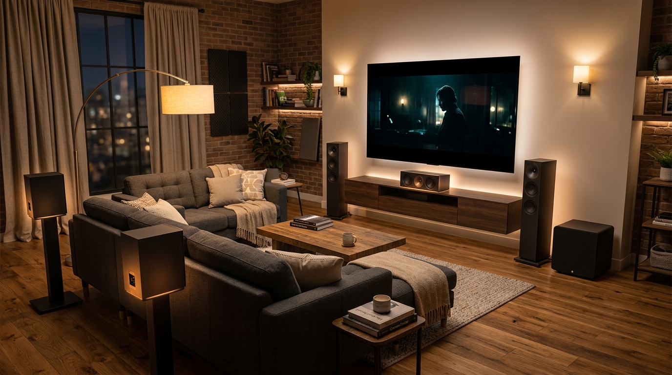 How to Arrange Home Theater Speakers