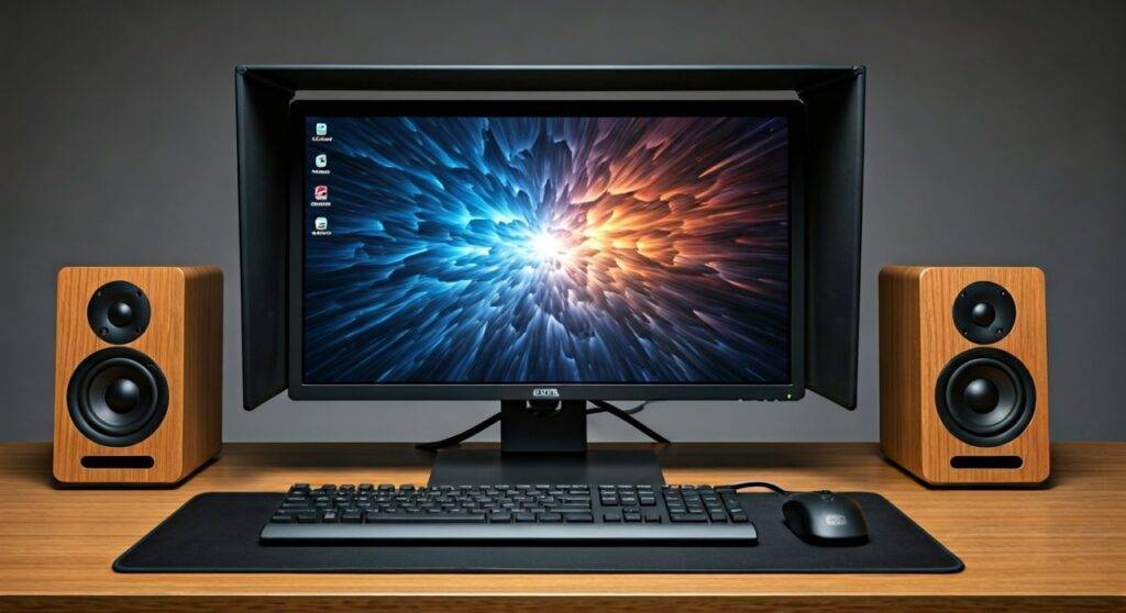 How to Attach External Speakers to BenQ SW2700PT Monitor