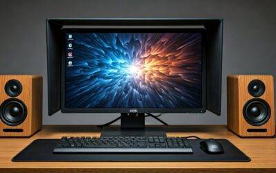 How to Attach External Speakers to BenQ SW2700PT Monitor