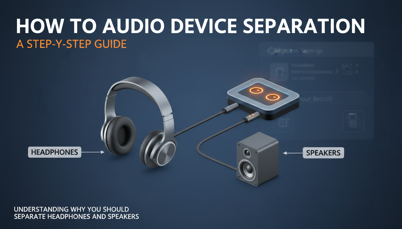 How to Audio Device Separation: A Step-by-Step Guide
