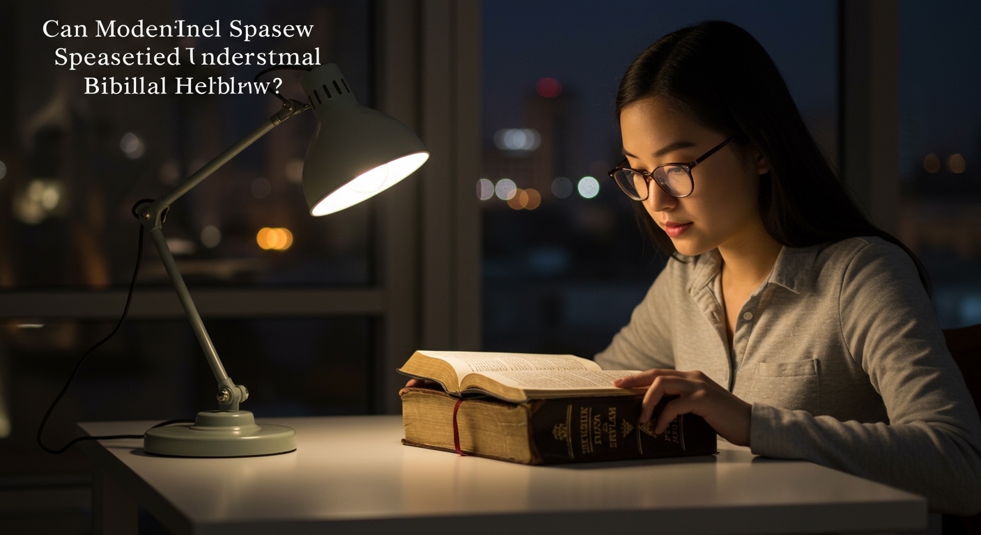 How to can modern hebrew speakers understand biblical hebrew: A Step-by-Step Guide