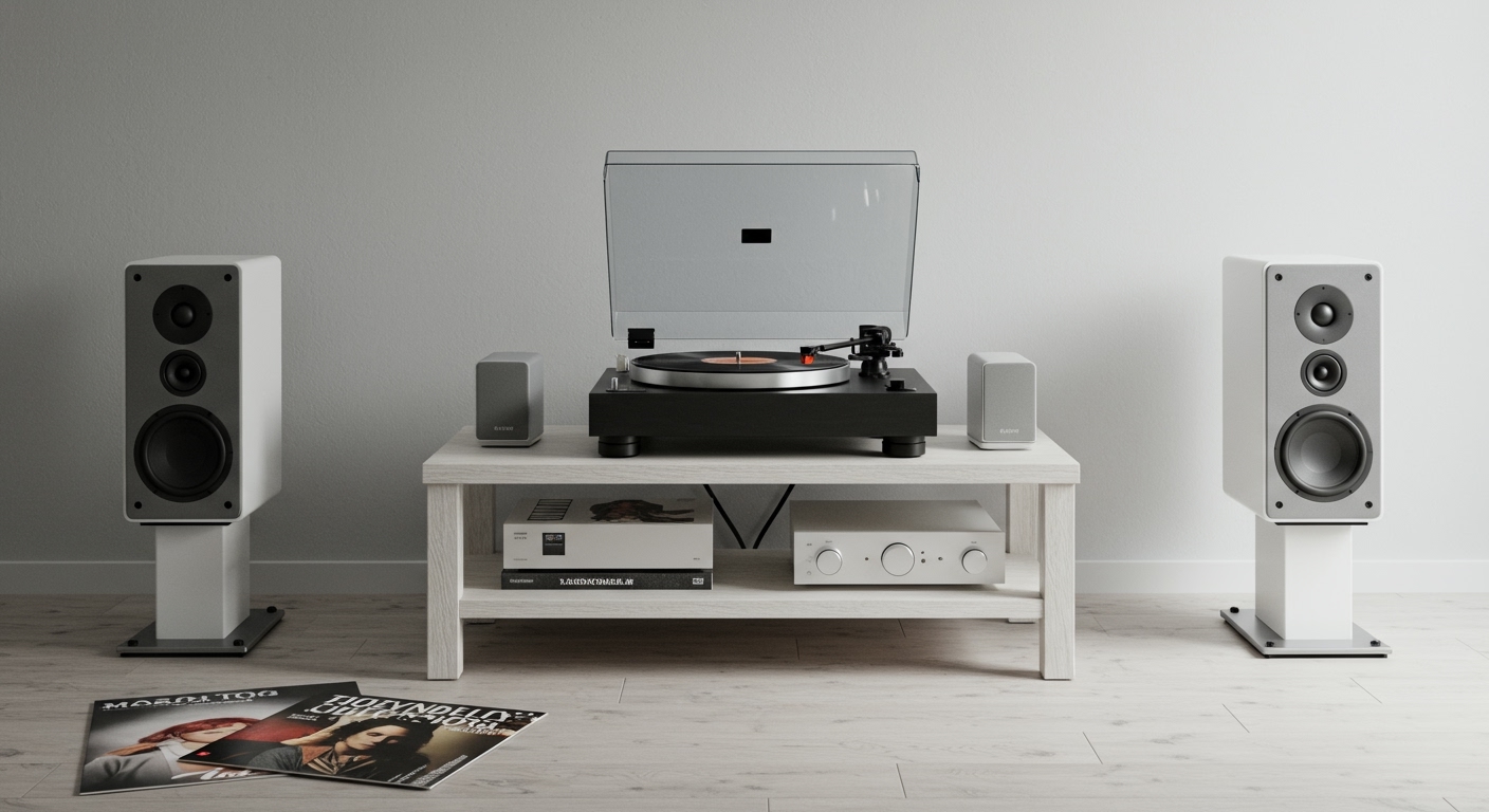How to can you put speakers on same table as record player: A Step-by-Step Guide