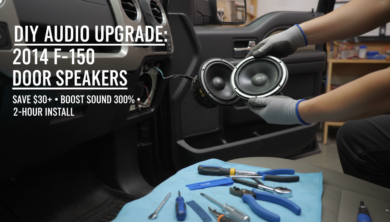 How to Change Door Speakers in 2014 F150