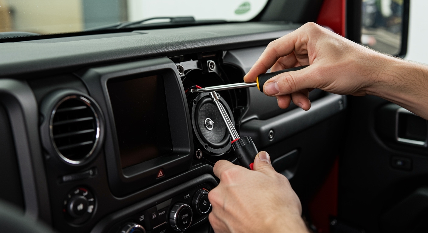 How to Change Front Speakers in Jeep Wrangler JK (Step-by-Step)