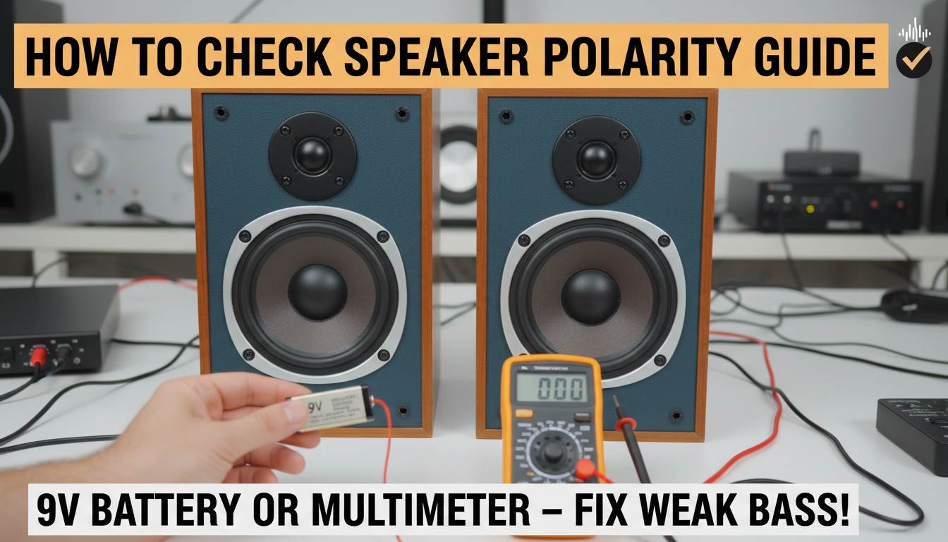How to Check Polarity of Speakers Guide