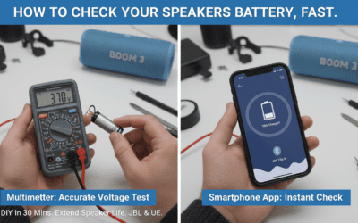 How to Check Your Speakers Battery Fast