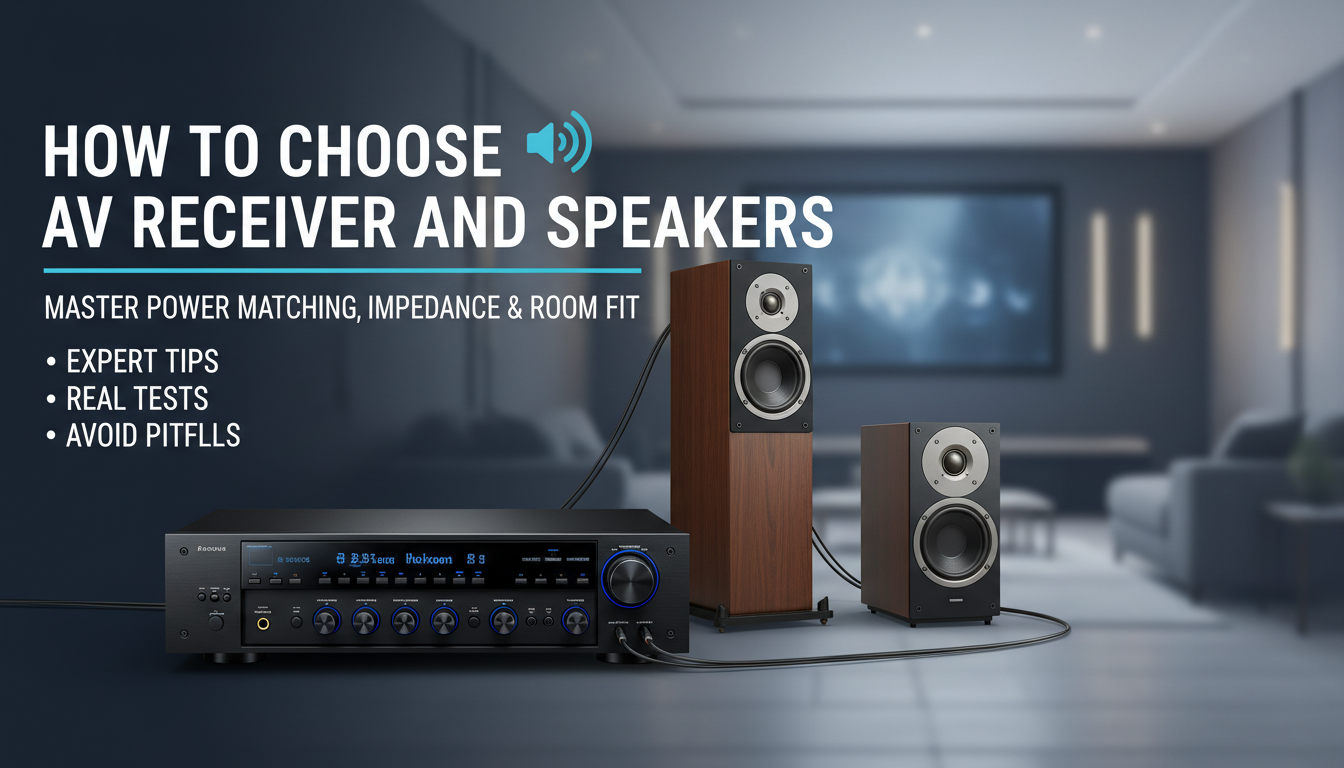 How to Choose AV Receiver and Speakers