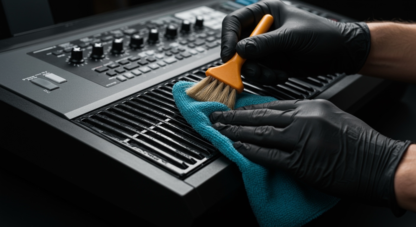 How to Clean Yamaha Keyboard Speakers: The Expert Guide