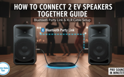 How to Connect 2 EV Speakers Together Guide