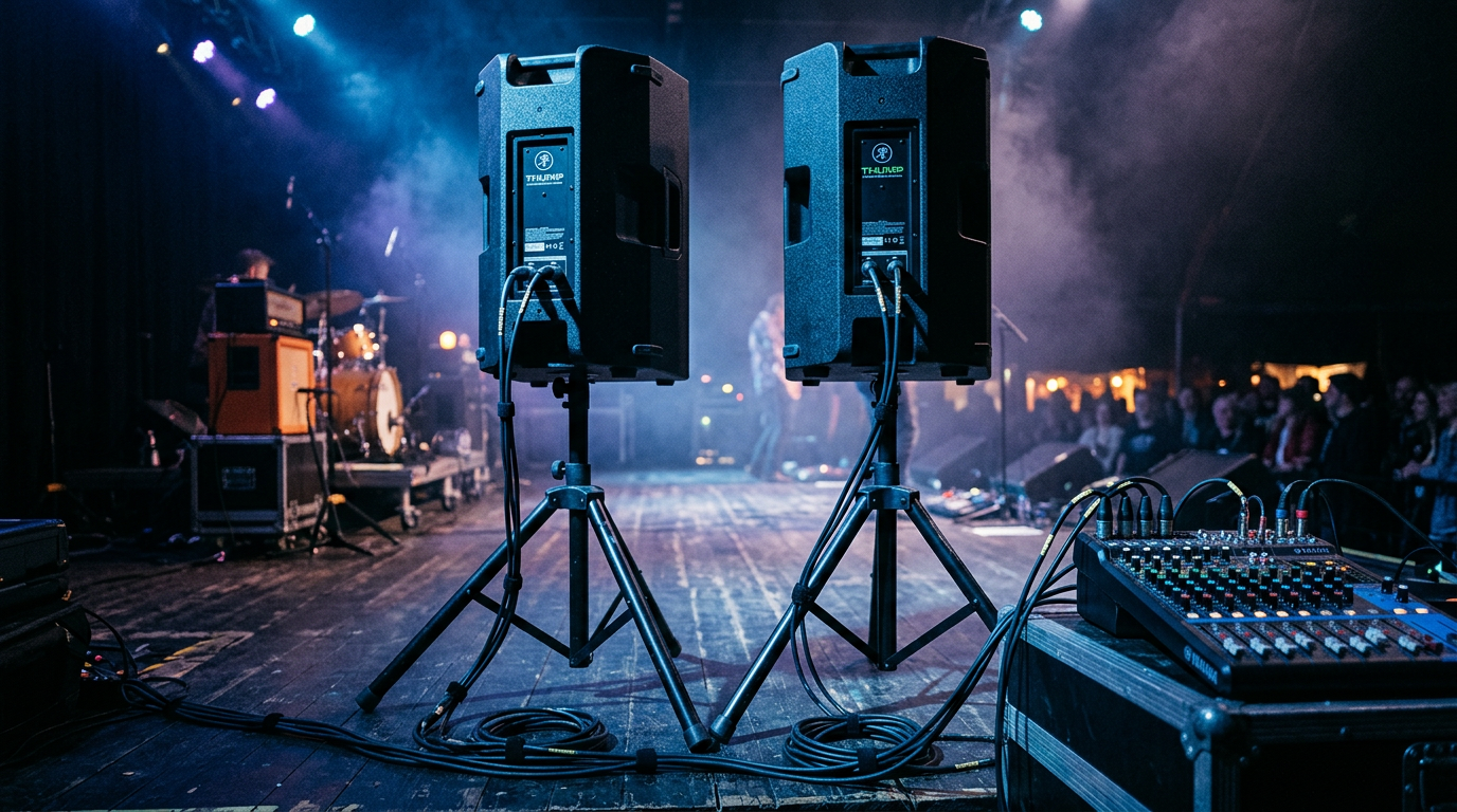 How to Connect 2 PA Speakers Guide