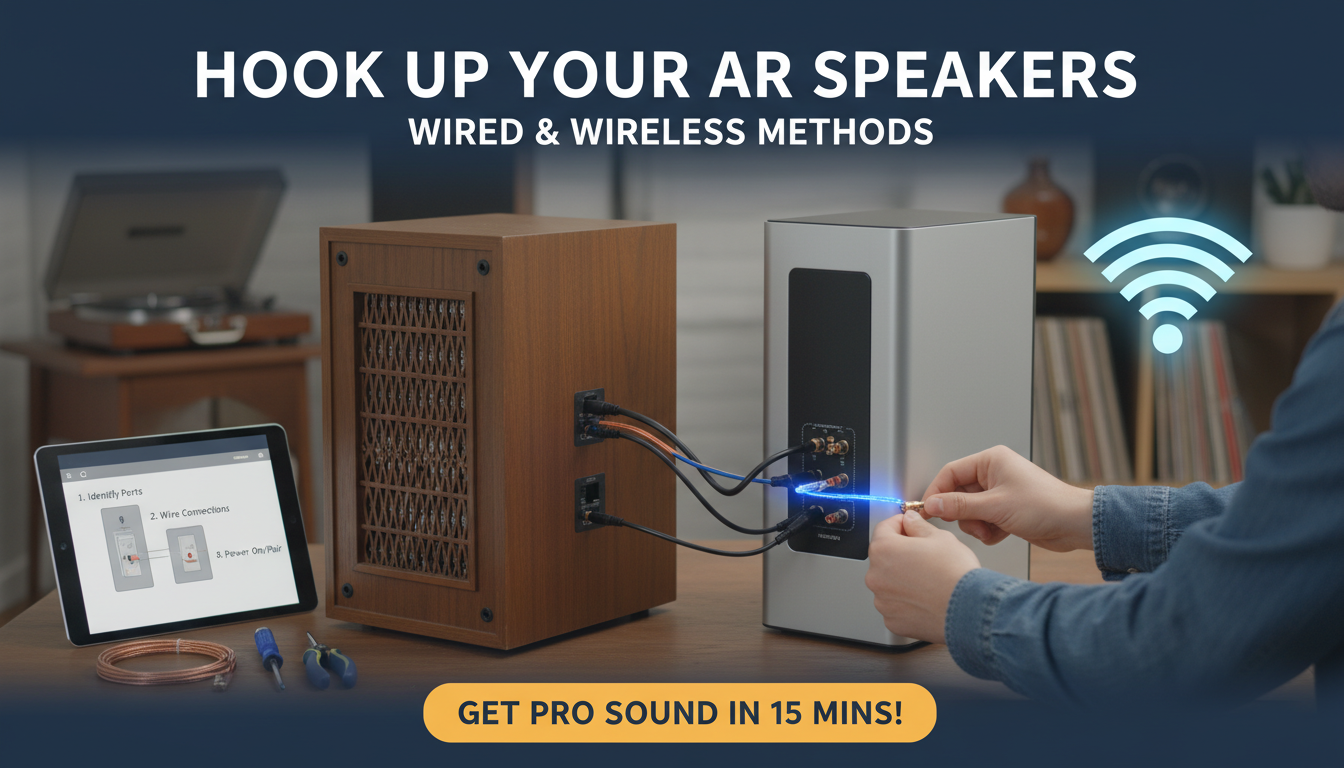 How to Connect Acoustic Research Speakers