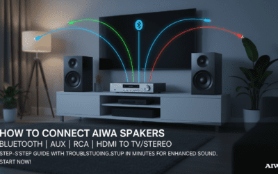 How to Connect Aiwa Speakers