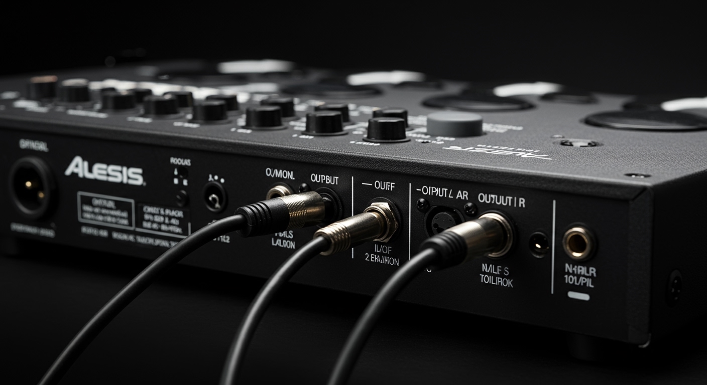 How to Connect Alesis Nitro to Speakers: Step-by-Step Guide