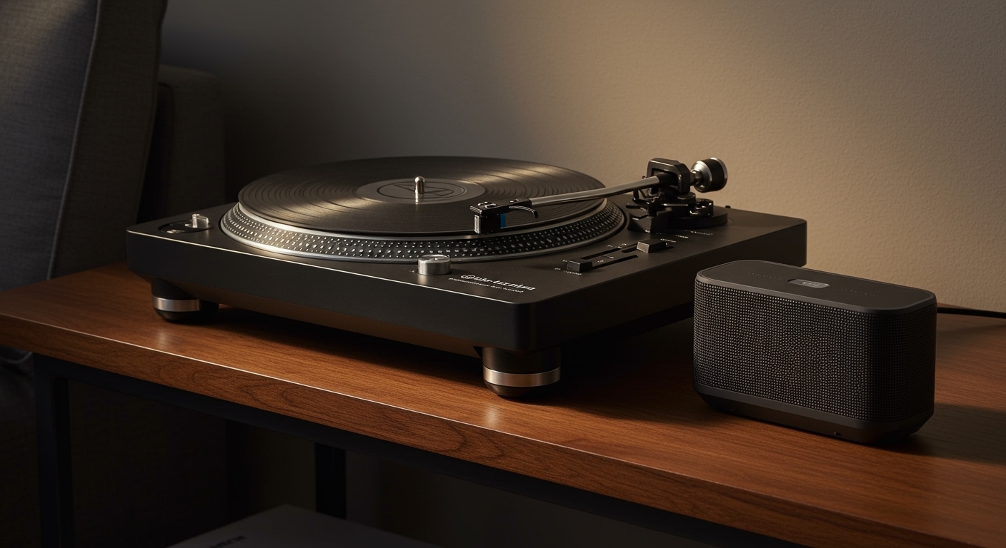 How to Connect AT-LP60 to Bluetooth Speakers (Step-by-Step)