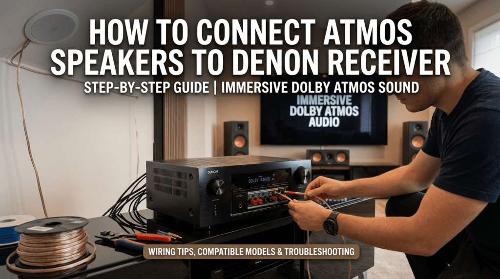 How to Connect Atmos Speakers to Denon Receiver