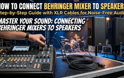 How to Connect Behringer Mixer to Speakers