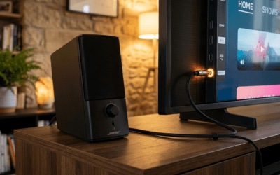 How to Connect Bose Companion 2 Speakers to TV