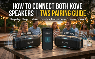 How to Connect Both Kove Speakers Guide