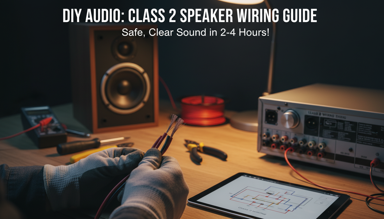 How to Connect Class 2 Wiring Speakers