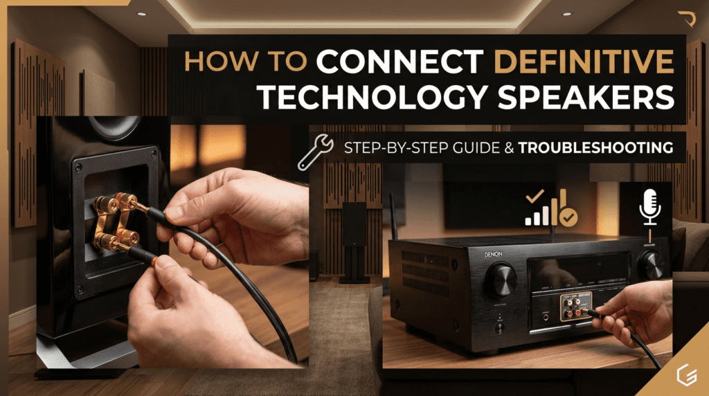 How to Connect Definitive Technology Speakers