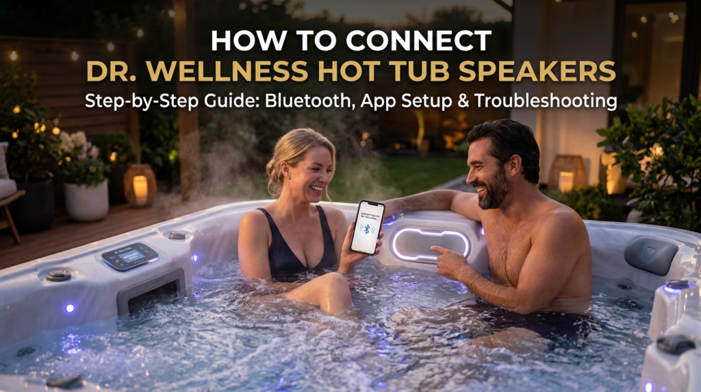 How to Connect Dr Wellness Hot Tub Speakers