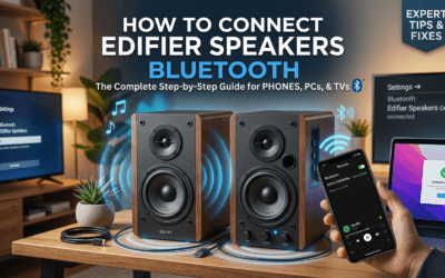 How to Connect Edifier Speakers Bluetooth
