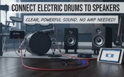 How to Connect Electric Drums to Speakers