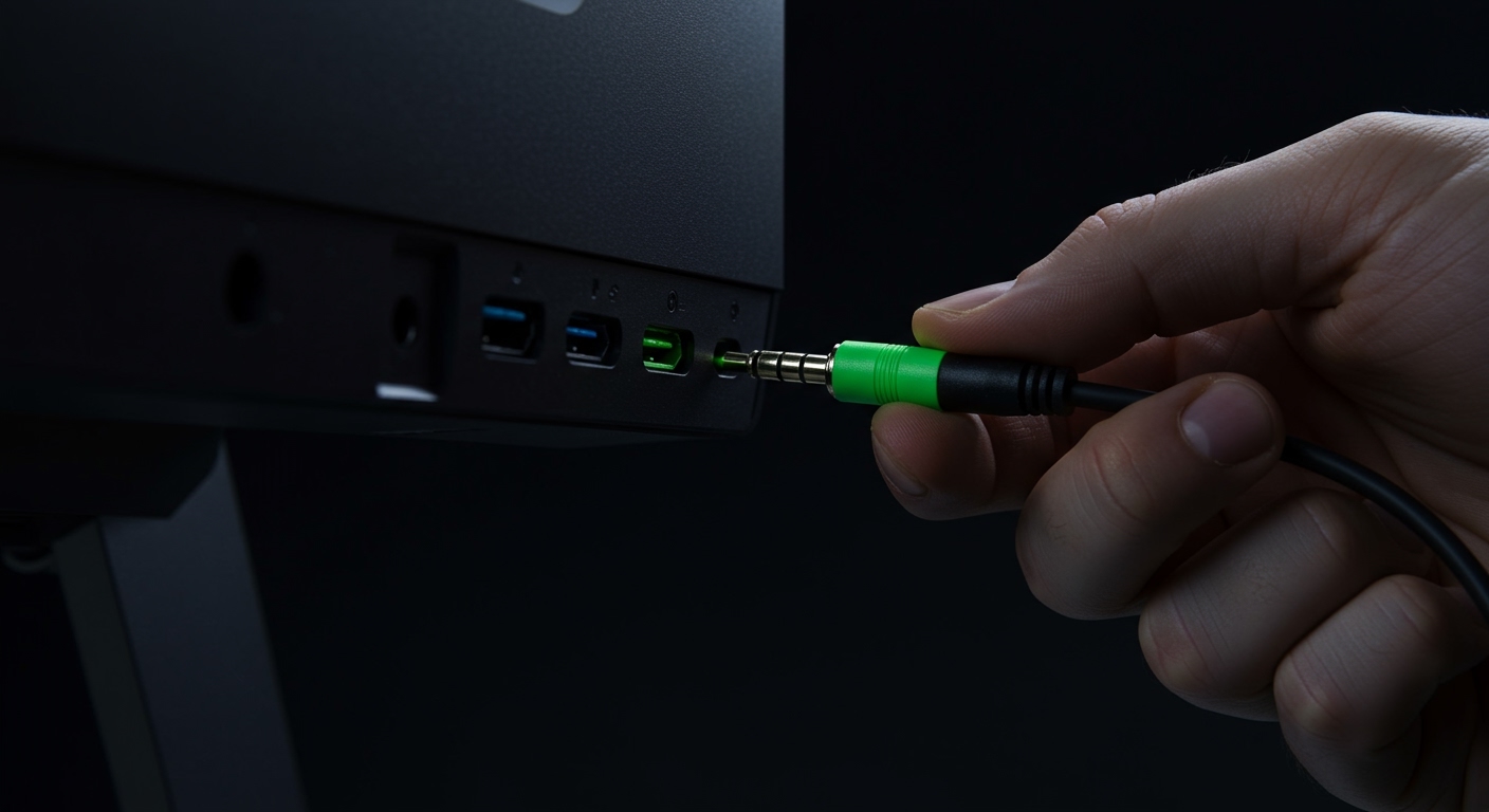 How to Connect External Speakers to Acer & Asus Monitors