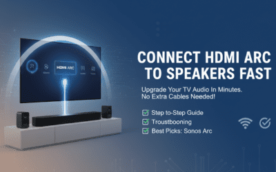 How to Connect HDMI ARC to Speakers Fast