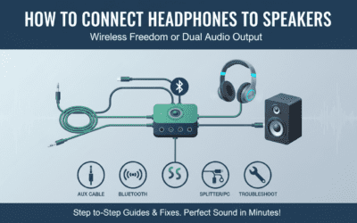 How to Connect Headphones to Speakers