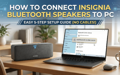 How to Connect Insignia Bluetooth Speakers to PC