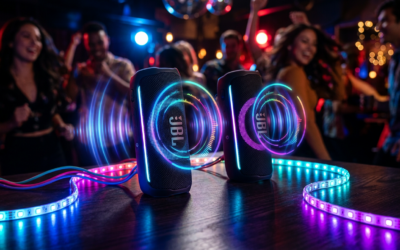 How to Connect LED Lights to Speakers
