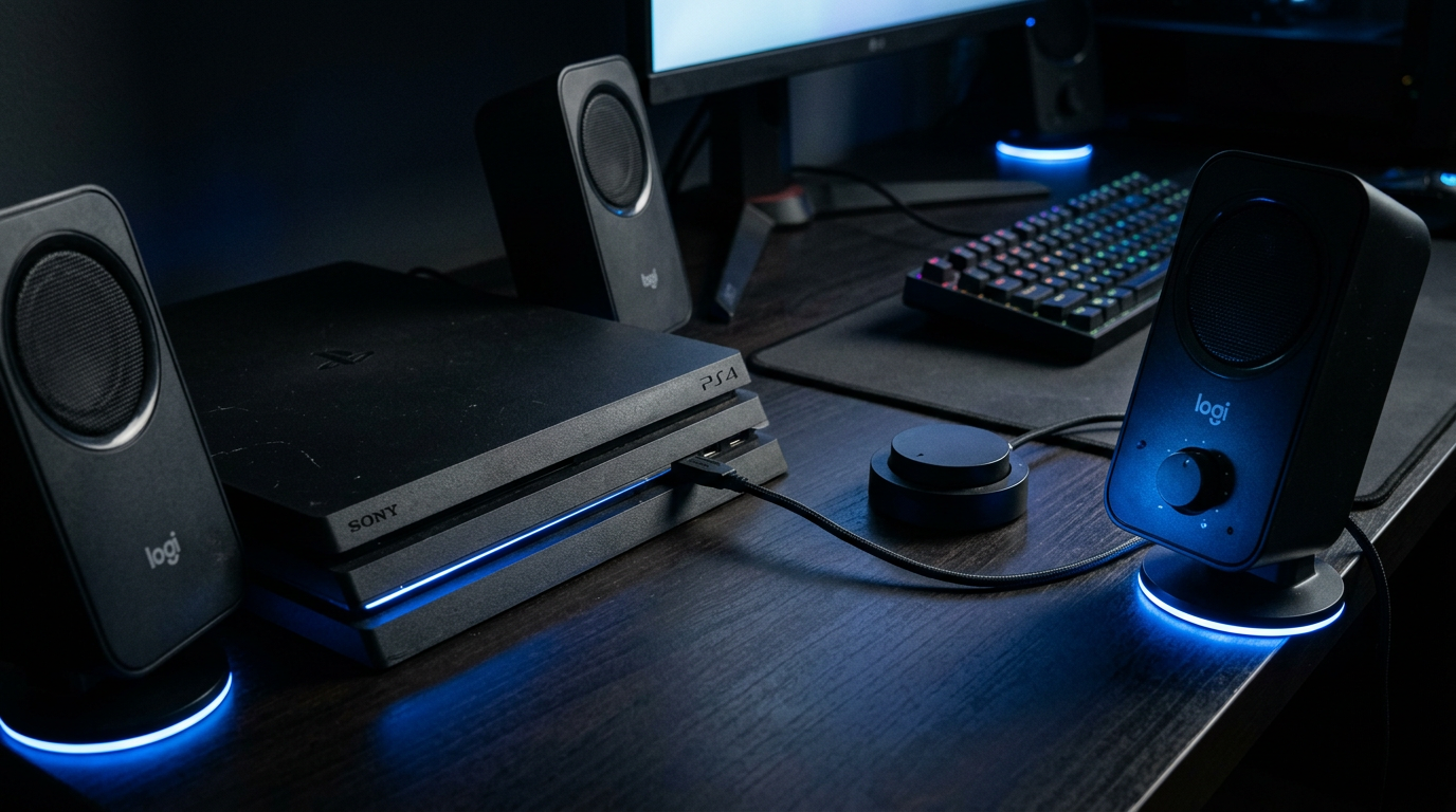 How to Connect Logitech Speakers to PS4