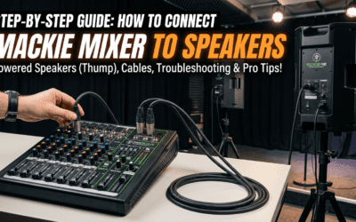 How to Connect Mackie Mixer to Speakers