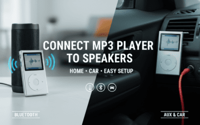 How to Connect MP3 Player to Speakers