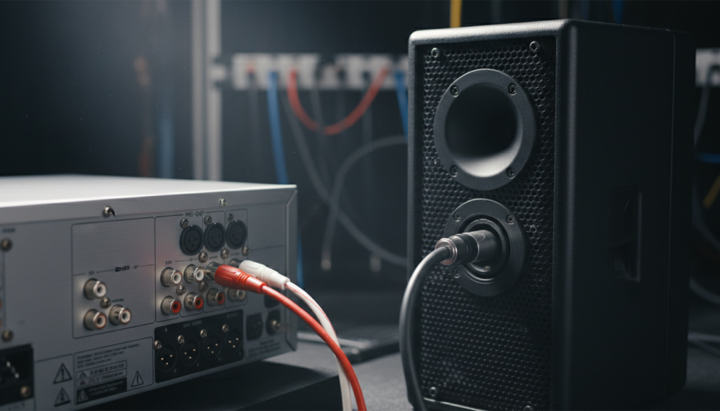 How to Connect PA Active Speakers to a Stereo Receiver Safely How to Connect PA Active Speakers to a Stereo Receiver Safely