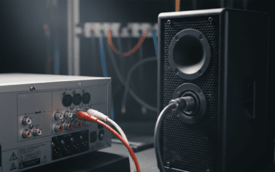 How to Connect PA Active Speakers to a Stereo Receiver Safely