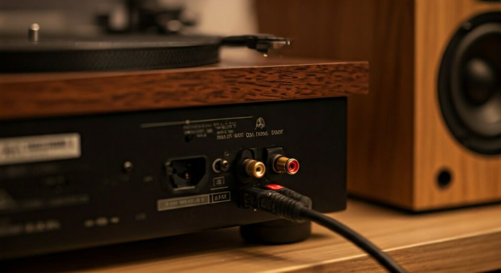 How to Connect Sony PS-LX310BT to Non-Bluetooth Speakers